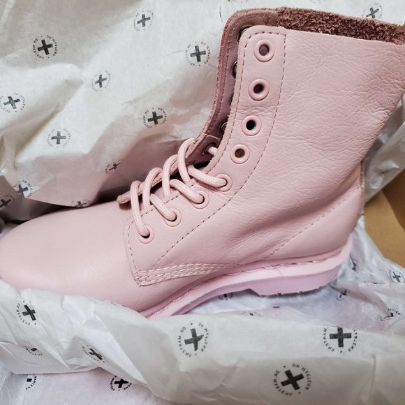 Dr. Martens 1460 Pascal Women's Mono Lace Up Boots - Picture 2 of 6